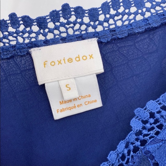 Foxiedox Juliet One-Shoulder Lace Gown - Picture 5 of 6